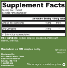 Load image into Gallery viewer, Complete Zinc (60 ct)