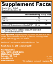 Load image into Gallery viewer, CoQ-10 Max (60 ct)