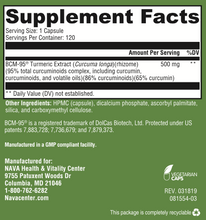 Load image into Gallery viewer, Enhanced Curcumin (120 ct)