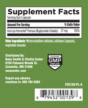 Load image into Gallery viewer, Iron (120 ct)