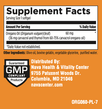 Load image into Gallery viewer, Oil of Oregano (60 ct)