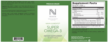 Load image into Gallery viewer, Super Omega 3 (60ct)
